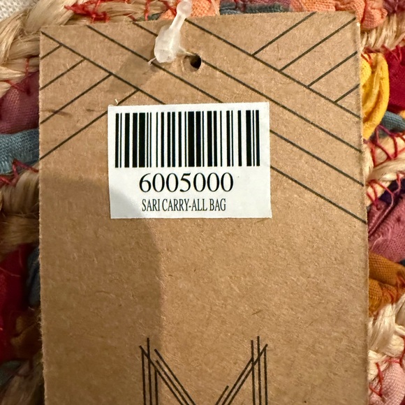 Multicolor Woven Tote Bag - Picture 6 of 9